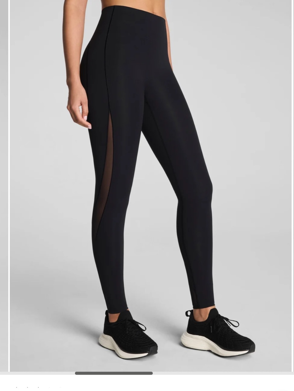 Spanx Shape BodyLine Sheerious Full-Length Leggings with Mid-Tummy Compression